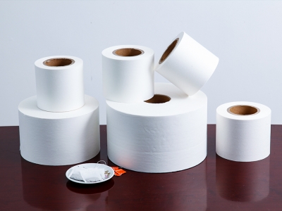 Degradable heat sealing filter paper